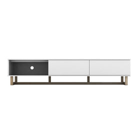 AVS 2100mm Raze Modular TV Stand in Gloss White (RZ2100WO)