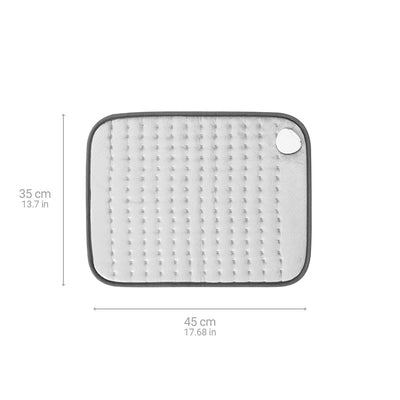 Medisana XL Electric Heating Pad With Overheat Protection in Grey (HP650)