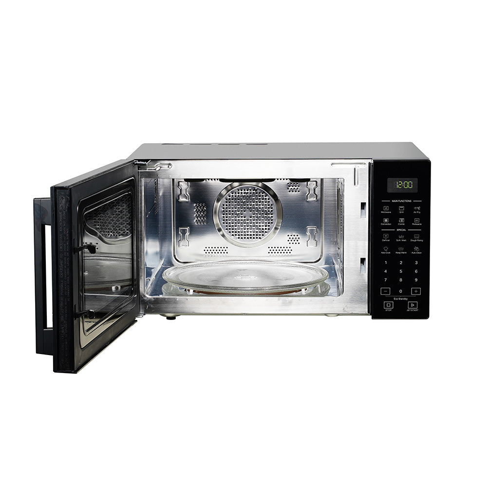 Whirlpool 29L Freestanding AirFry Microwave Oven in Black (MWP298BAUS)