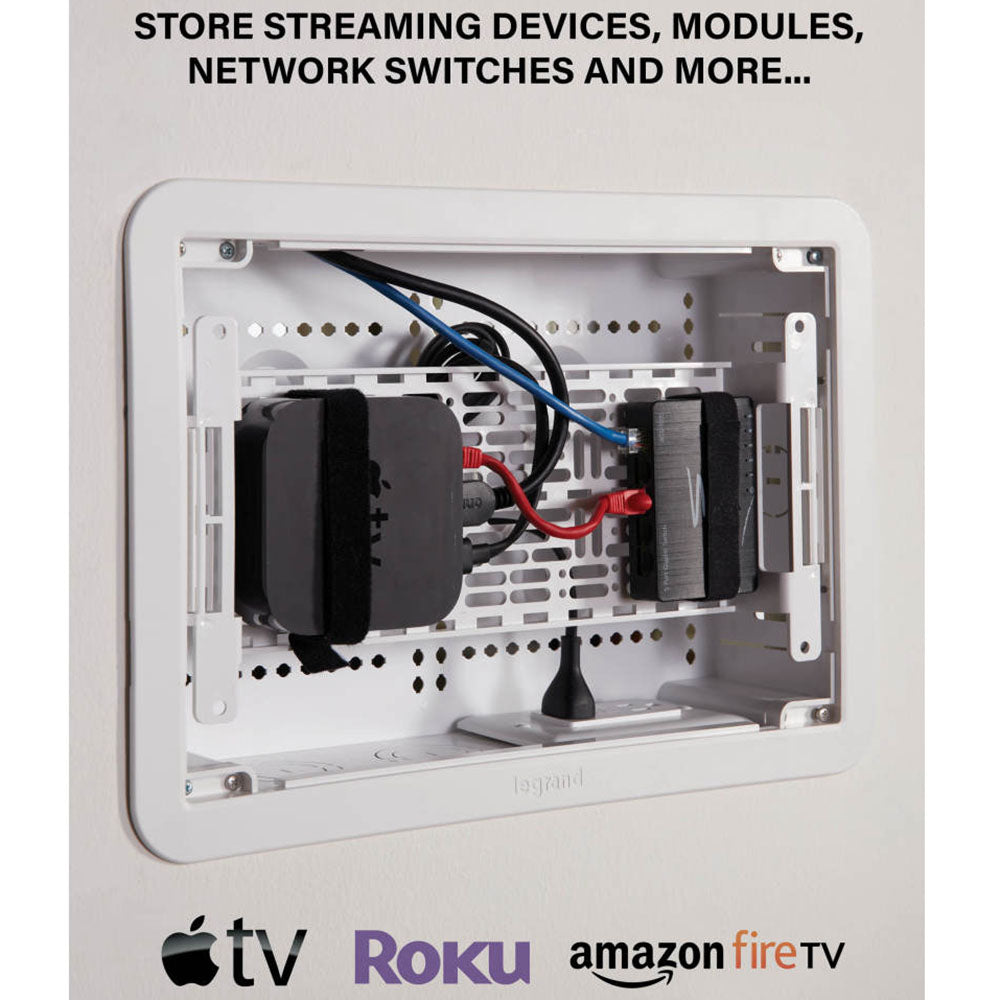 Sanus 9" TV Media In-Wall Box SA-IWB9