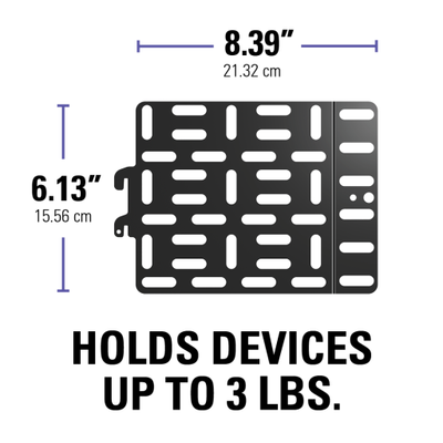 Sanus Streaming Device Panel in Black SASP1-B2
