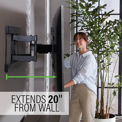 Sanus Super Slim Full-Motion TV Mount for 40"-90" VLFS820-B2