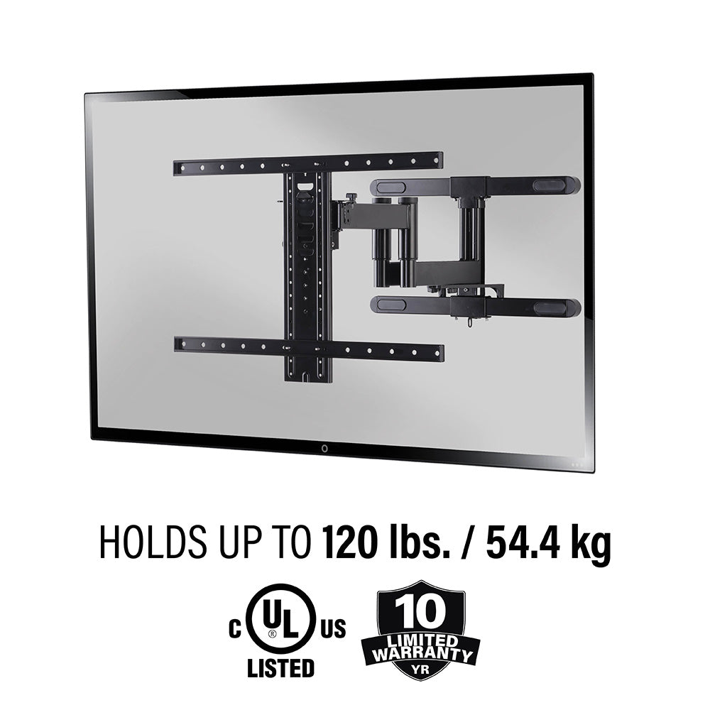 Sanus Large Outdoor Premium Full Motion Tc Wall Mount For TVS 40"-85" VODLF125-B2