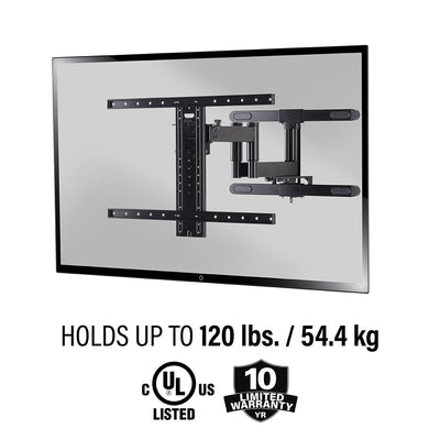 Sanus Large Outdoor Premium Full Motion Tc Wall Mount For TVS 40"-85" VODLF125-B2