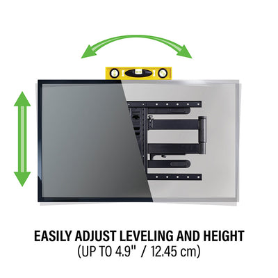 Sanus Large Outdoor Premium Full Motion Tc Wall Mount For TVS 40"-85" VODLF125-B2