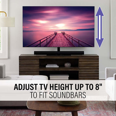 Sanus Swivel TV Stand in Black VSTV2-B2