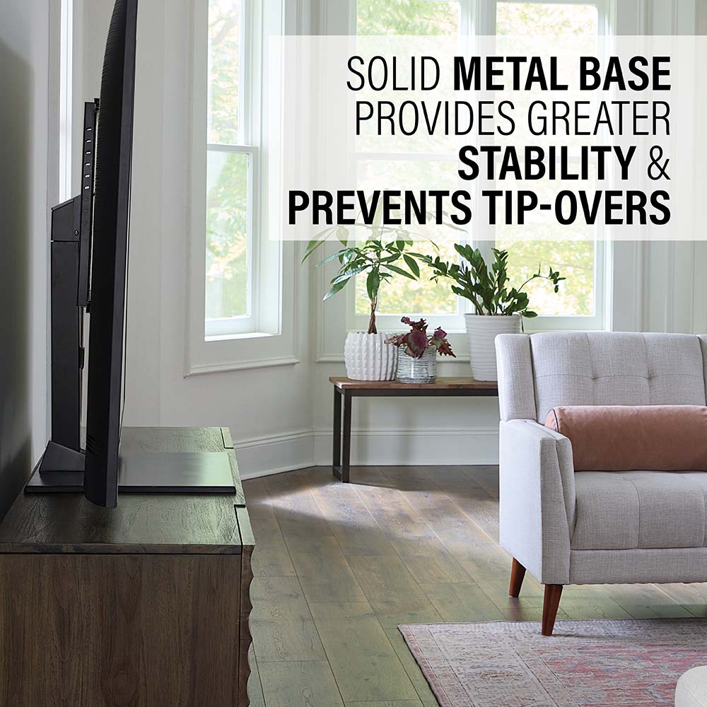 Sanus Swivel TV Stand in Black VSTV2-B2