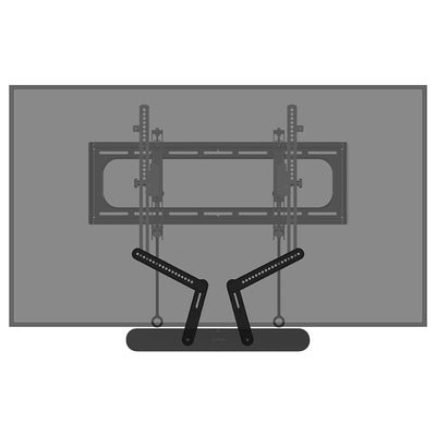 Sanus Soundbar Mount Designed for Sonos Ray WSSAFM1-B2