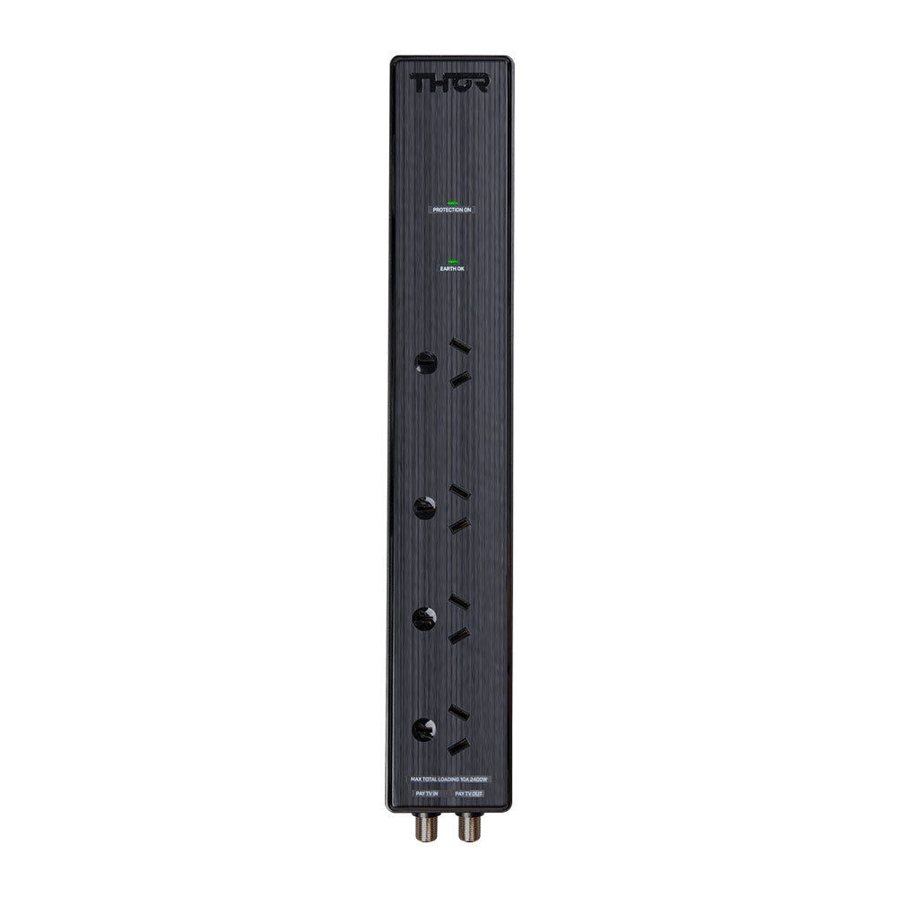 Thor Alpha 4-Outlet Surge Protected Power Board (A4)