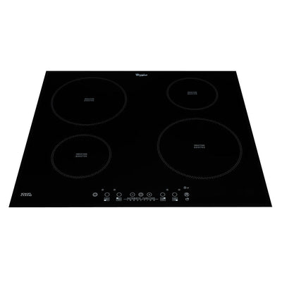 Whirlpool 60cm Built-In Oven & 60cm 4 Zone Induction Cooktop Hob Kitchen Bundle