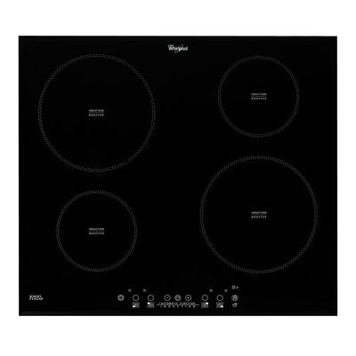 Whirlpool 60cm Built-In Oven & 60cm 4 Zone Induction Cooktop Hob Kitchen Bundle