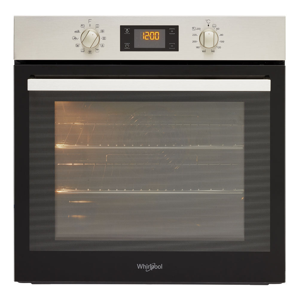 Whirlpool 60cm 71L 10 Function Pyrolytic Clean Built-In Oven (AKP3840PIXAUS)