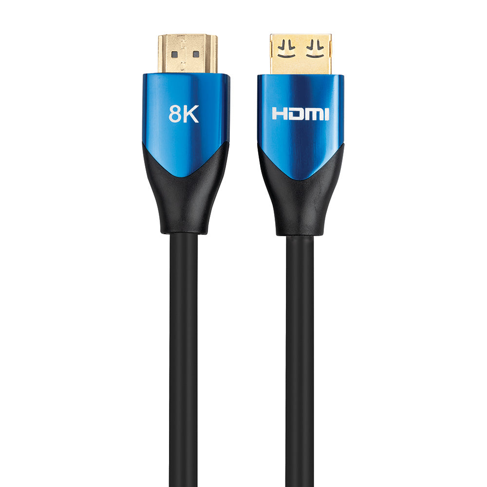 Bluejet 8k Ultra HD 48GBPS HDMI Cable - 3 Ft Length (BJVP1007)