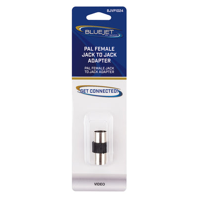 Bluejet PAL Female Jack to Jack Adapter (BJVP1024)