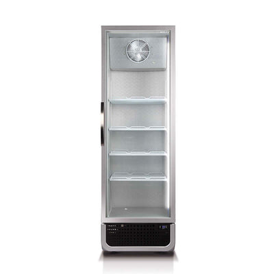 Husky 486L Single Glass Door Commercial Fridge in Black (C5PRO-H-BK-AUHU)