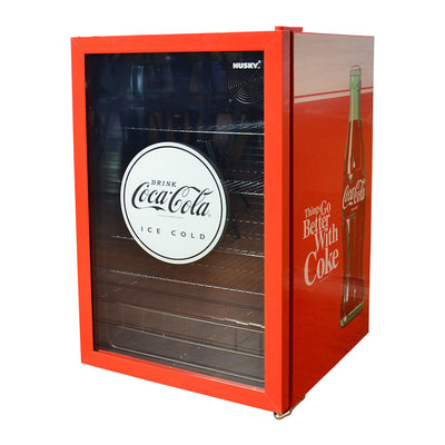 Husky 130L Glass Door Coca-Cola Branded Bar Fridge (CKK130-168-AU-HU.1)