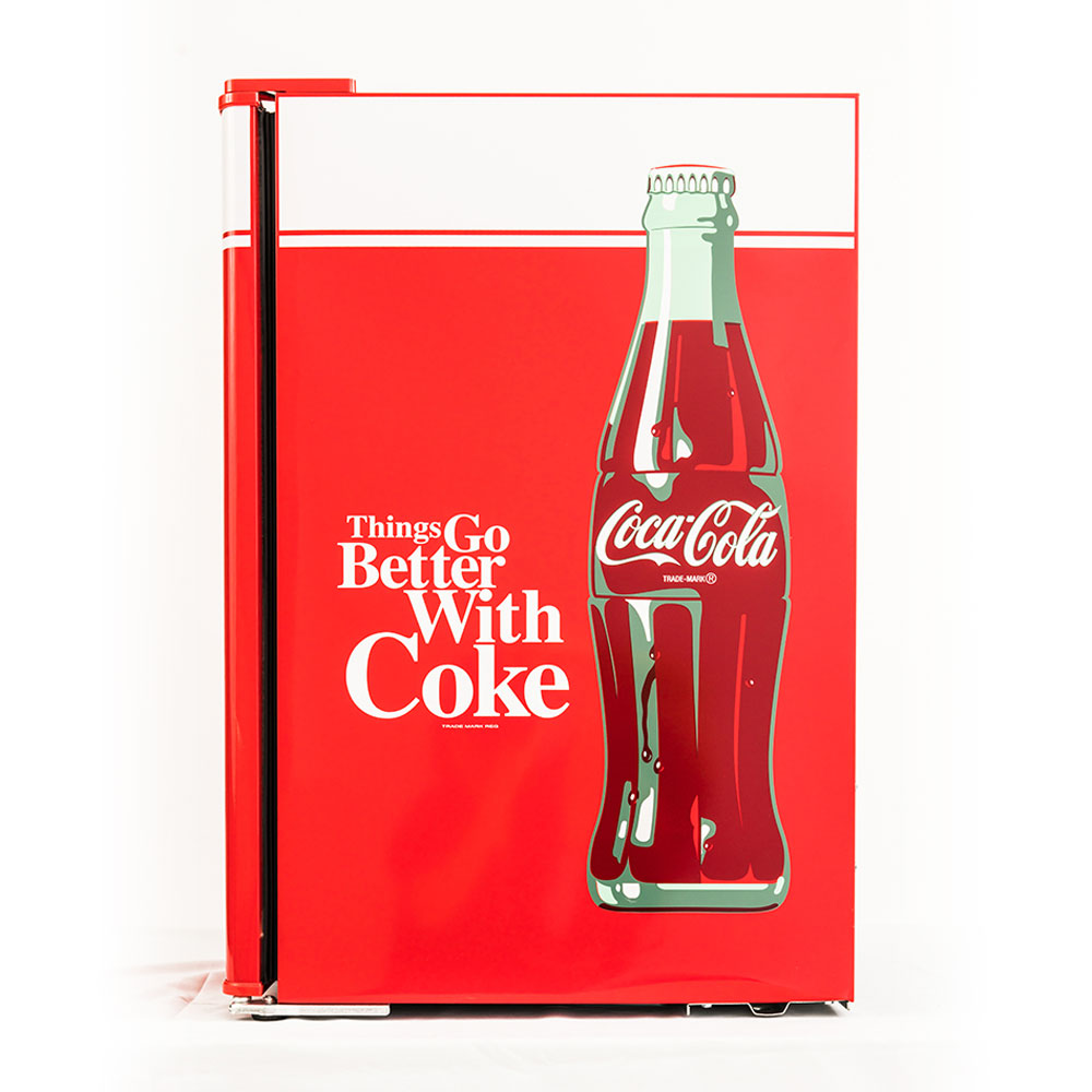 Husky 130L Solid Door Coca-Cola Branded Bar Fridge (CKK130-167-AU-HU.1)