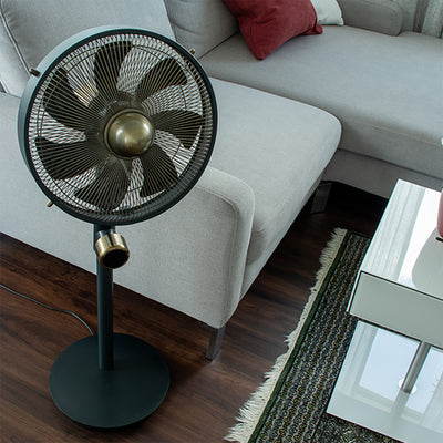 Stylies 35cm 12-Speed Uranus Pedestal Stand Fan in Anthracite (COP001101)