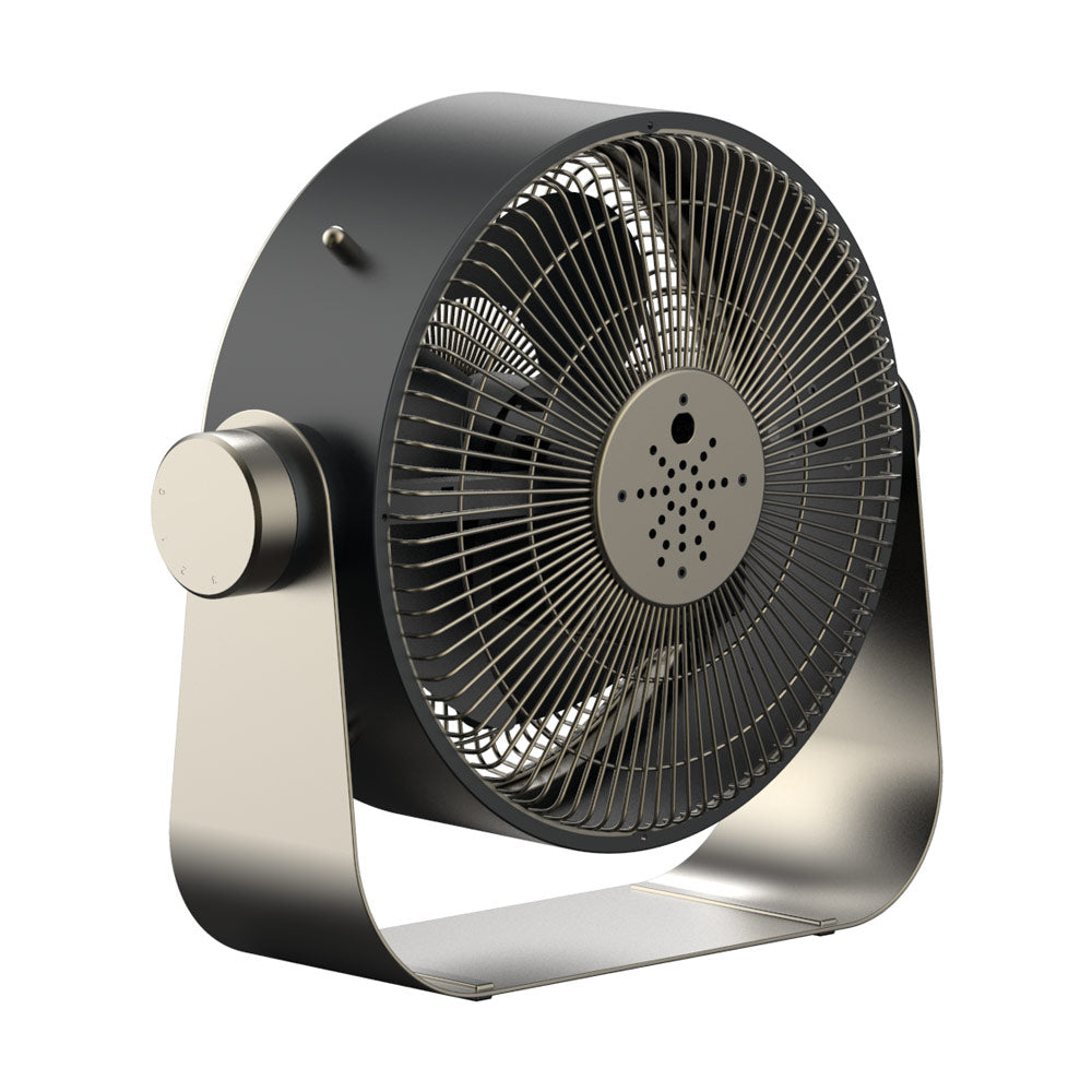 Stylies 30cm Castor Metal Floor Fan in Anthracite-Colour (COP001103)