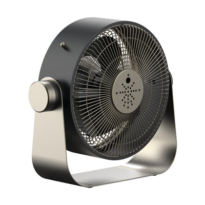 Stylies 30cm Castor Metal Floor Fan in Anthracite-Colour (COP001103)