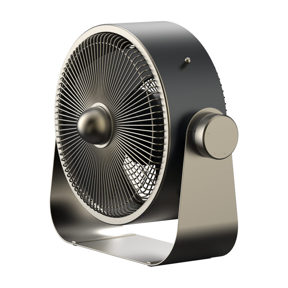 Stylies 30cm Castor Metal Floor Fan in Anthracite-Colour (COP001103)