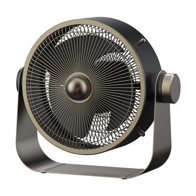 Stylies 30cm Castor Metal Floor Fan in Anthracite-Colour (COP001103)