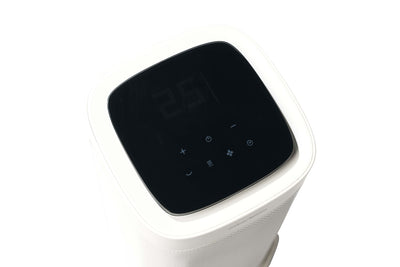 Stylies Corvus White 30cm Heater Fan