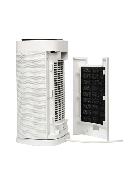 Stylies Corvus White 30cm Heater Fan