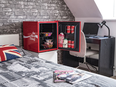 Husky 43L Mini Solid Door Coca-Cola Branded Bar Fridge (CKK43-207-AU-HU.1)