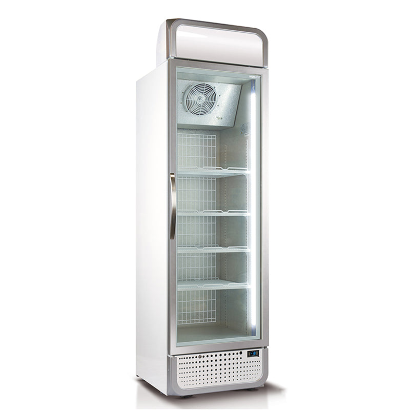 Husky 364L Single Glass Door Commercial Freezer in White (F5PRO-H-WH-AUHU)