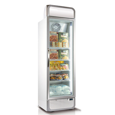 Husky 364L Single Glass Door Commercial Freezer in White (F5PRO-H-WH-AUHU)