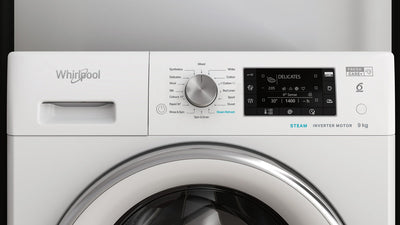 Whirlpool 9kg FreshCare+ Front Load Washer in White (FDLR90250)