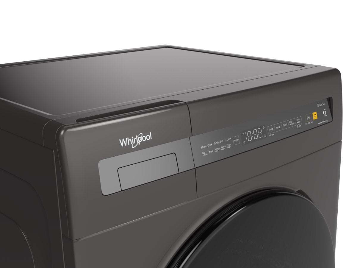 Whirlpool Essentials 9kg Front Load Washing Machine in Graphite/Black (FWEB9002IG)