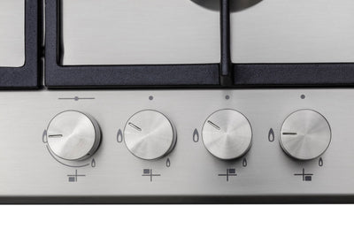 Whirlpool 60cm iXelium 4 Burner Stainless Steel Gas Cooktop (GMF6422IXL)