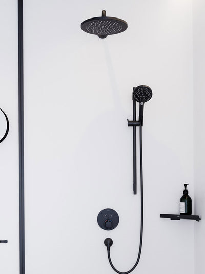 Hansgrohe Croma Overhead Shower Head in Matt Black (26221670)