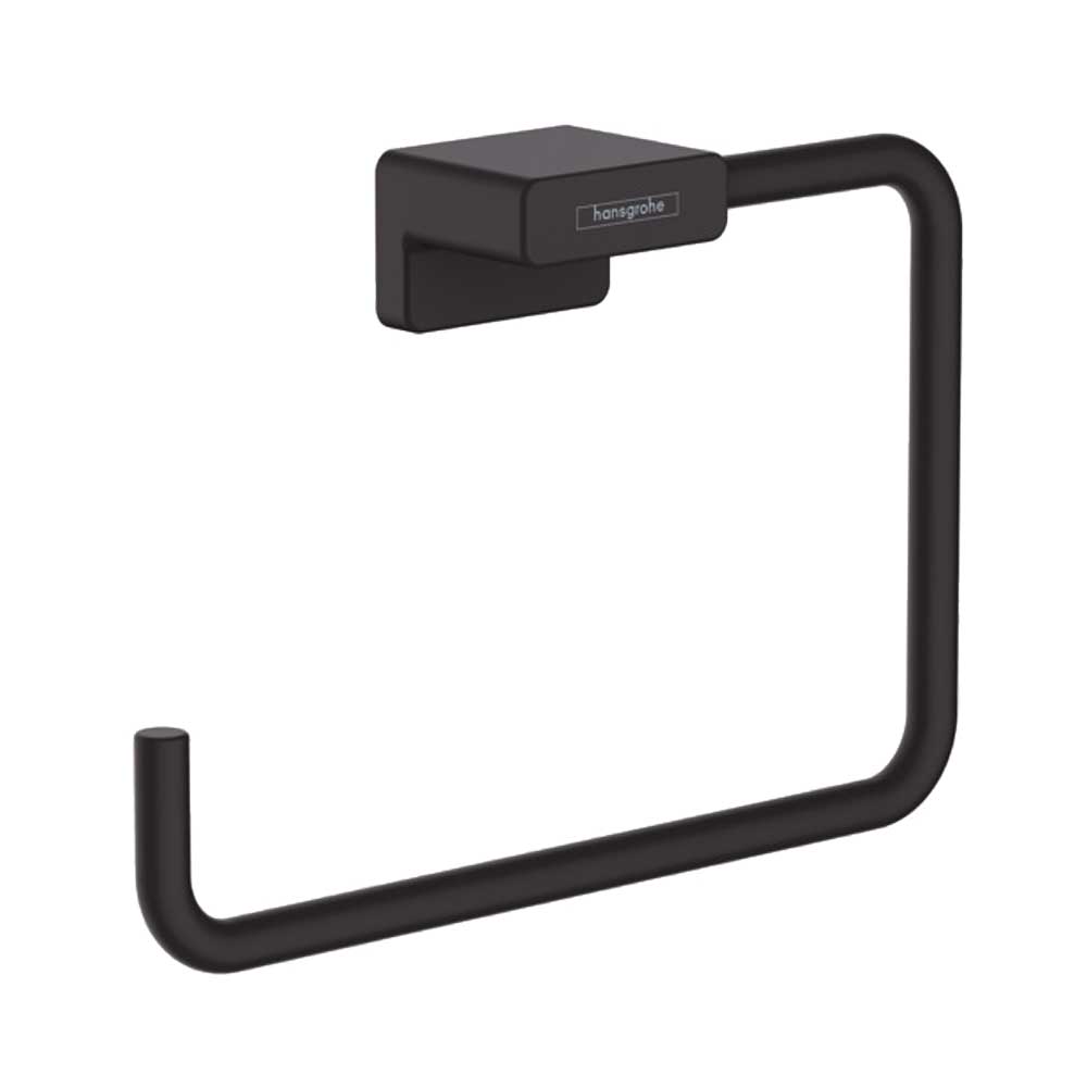 Hansgrohe AddStoris Towel Ring in Matt Black (41754670)
