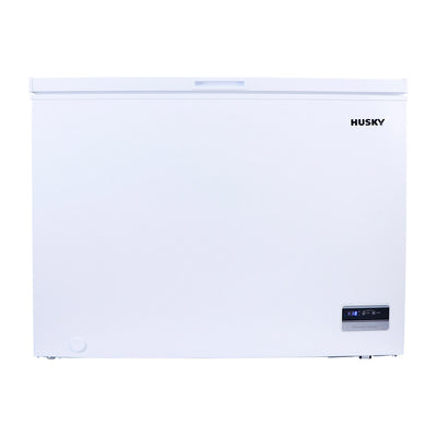 Husky 295L Solid Door Hybrid Chest Fridge or Freezer in White (HUS295CHE.1)