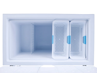 Husky 295L Solid Door Hybrid Chest Fridge or Freezer in White (HUS295CHE.1)
