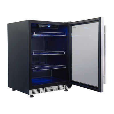 Husky Vino Pro 154L Under Counter Drinks Chiller in Stainless Steel Door (HUS-DC54-ZY)