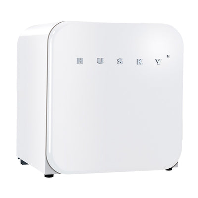 Husky 41L Retro Style Mini Bar Fridge in White (HUSD-RETRO41-WHT-AU.1)