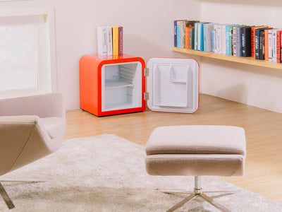 Husky 41L Retro Style Mini Bar Fridge in Red (HUSD-RETRO41-RD-AU.1)