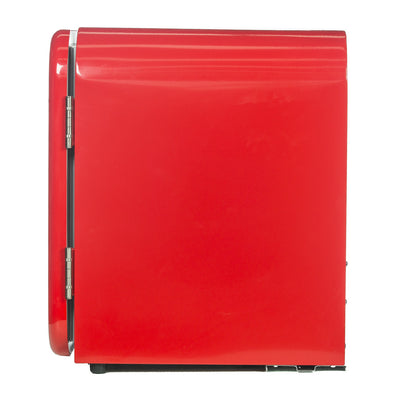 Husky 41L Retro Style Mini Bar Fridge in Red (HUSD-RETRO41-RD-AU.1)