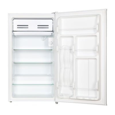 Husky 95L Solid Door Under Counter Bar Fridge In White (HUS95WH.1)