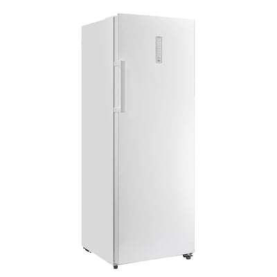 Husky 268L Vertical Hybrid Fridge/Freezer in White (HUS-268VFWH.1)