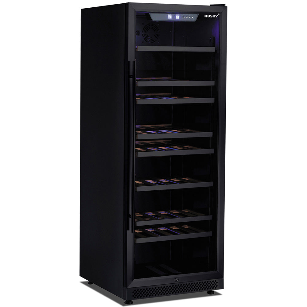 Husky Riserva 380L Single Zone Freestanding Wine Fridge in Matt Black (HUSWS128SMBZY)