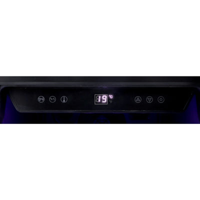 Husky Riserva 80L Dual Zone Wine Fridge in Matt Black (HUSWS33DMBZY)