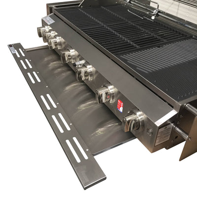 Smart 6 Burner Built-In Gas BBQ With Rotisserie & Rear Infrared Burner In Stainless Steel (601WB-W)