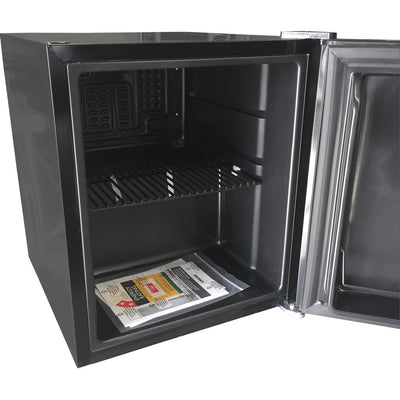 Husky 43L Mini Solid Door Bar Fridge in Black (CKK43-262-BK-AU.1)