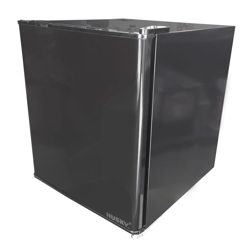 Husky 43L Mini Solid Door Bar Fridge in Black (CKK43-262-BK-AU.1)