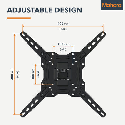 Mahara Full-Motion TV Wall Mount Bracket for 32" to 65" TV (MHLMP44-AU)